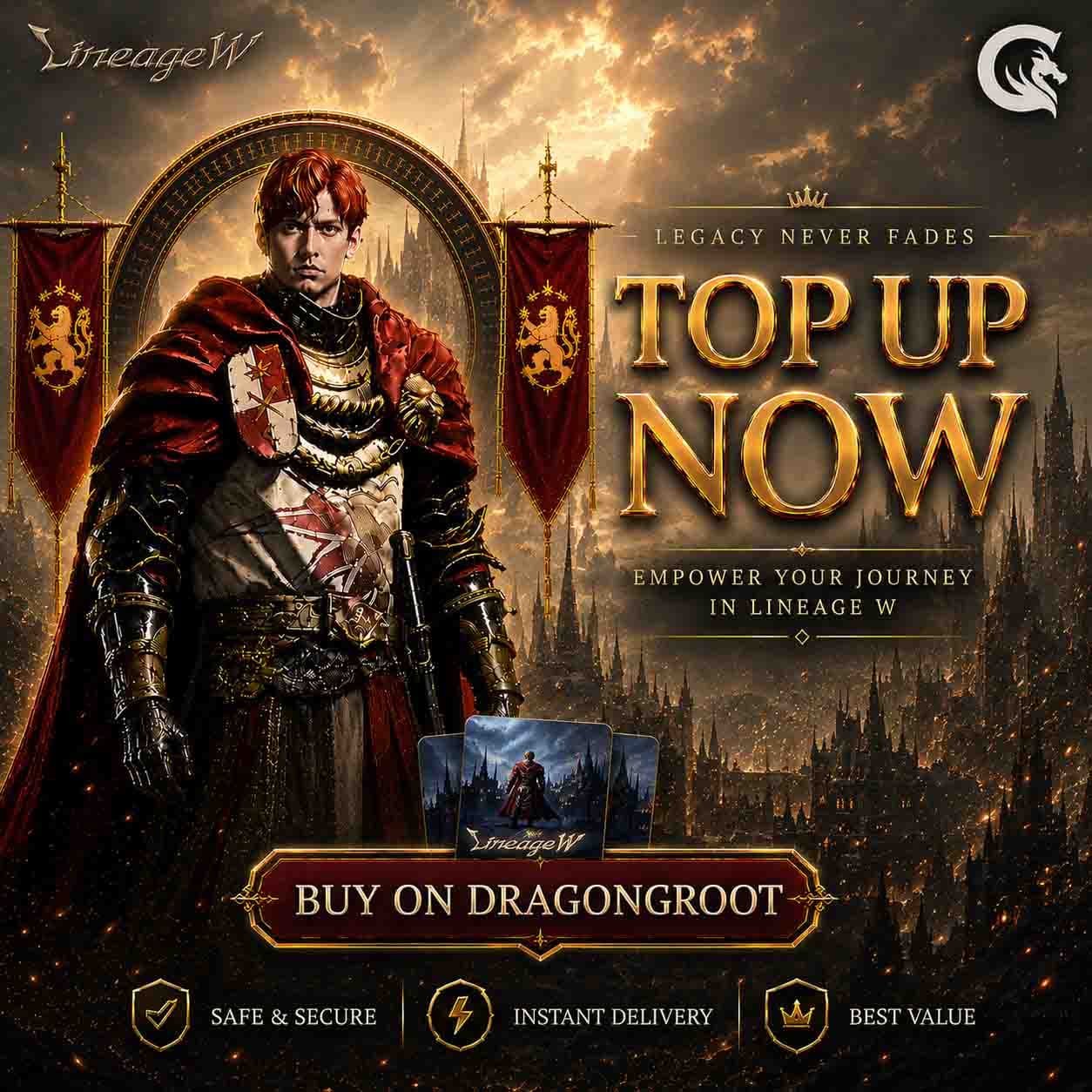 LINEAGE W TOPUP